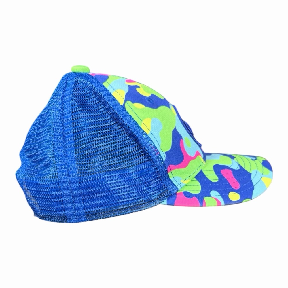 Vineyard Vines Shadow Performance Trucker Baseball Cap Hat Camo Swim Youth Boys - Picture 5 of 9